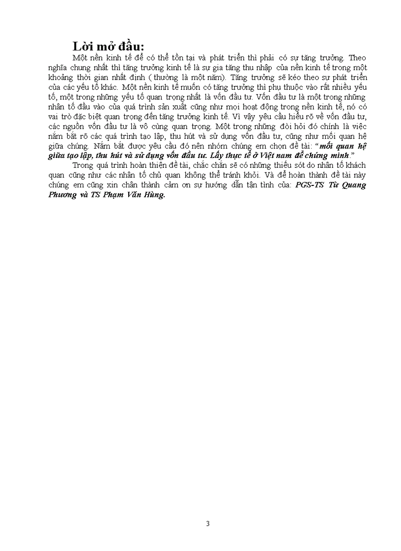 image for page Mối quan hệ giữa tạo lập thu hút và sử dụng vốn đầu tư Lấy thực tế ở Việt nam để chứng minh