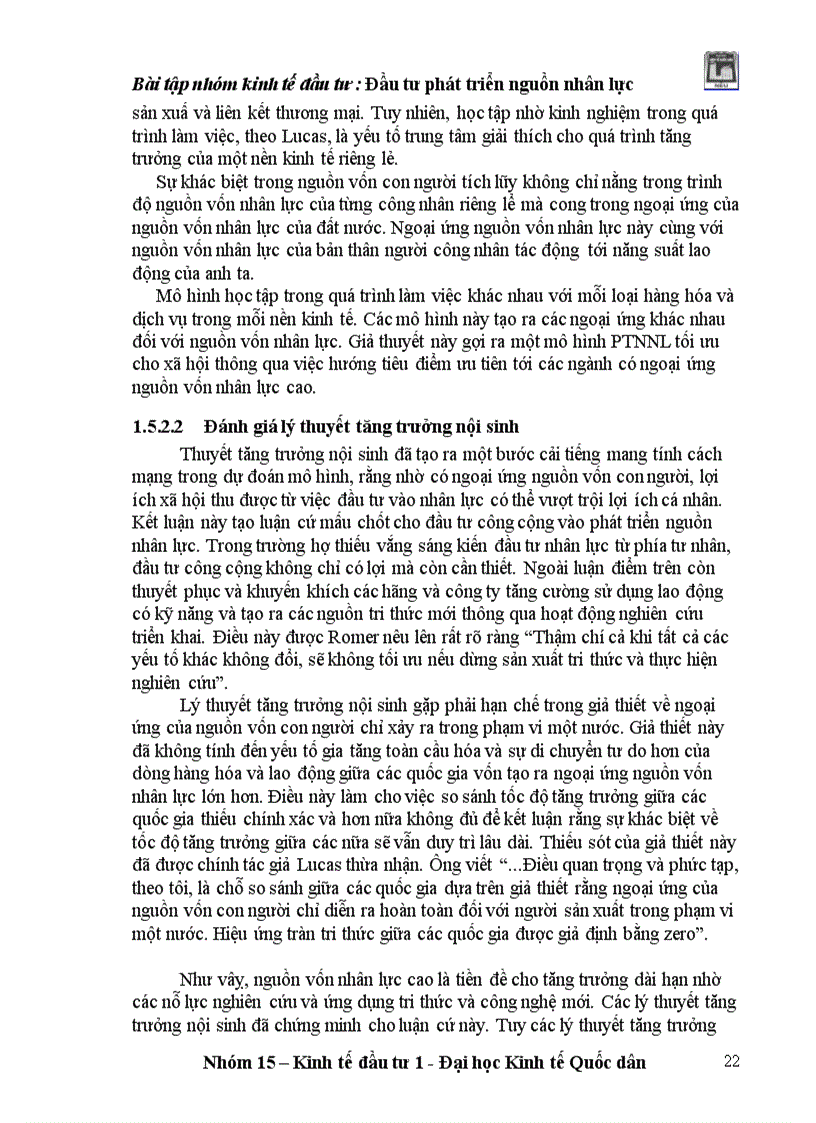 image for page Đầu tư phát triển nguồn nhân lực ở Việt Nam