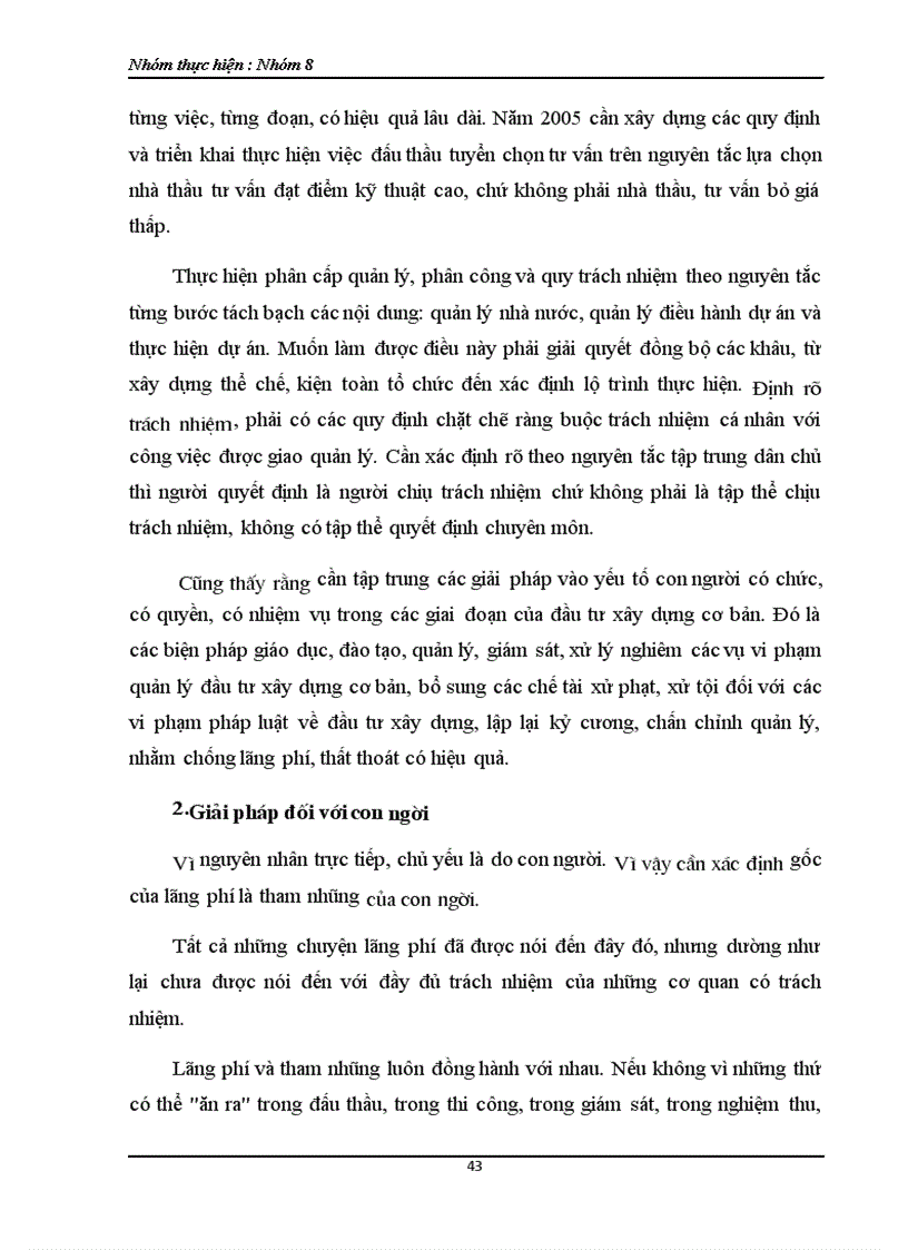 image for page Thất thoát lãng phí trong đầu tư thực trạng và giải pháp