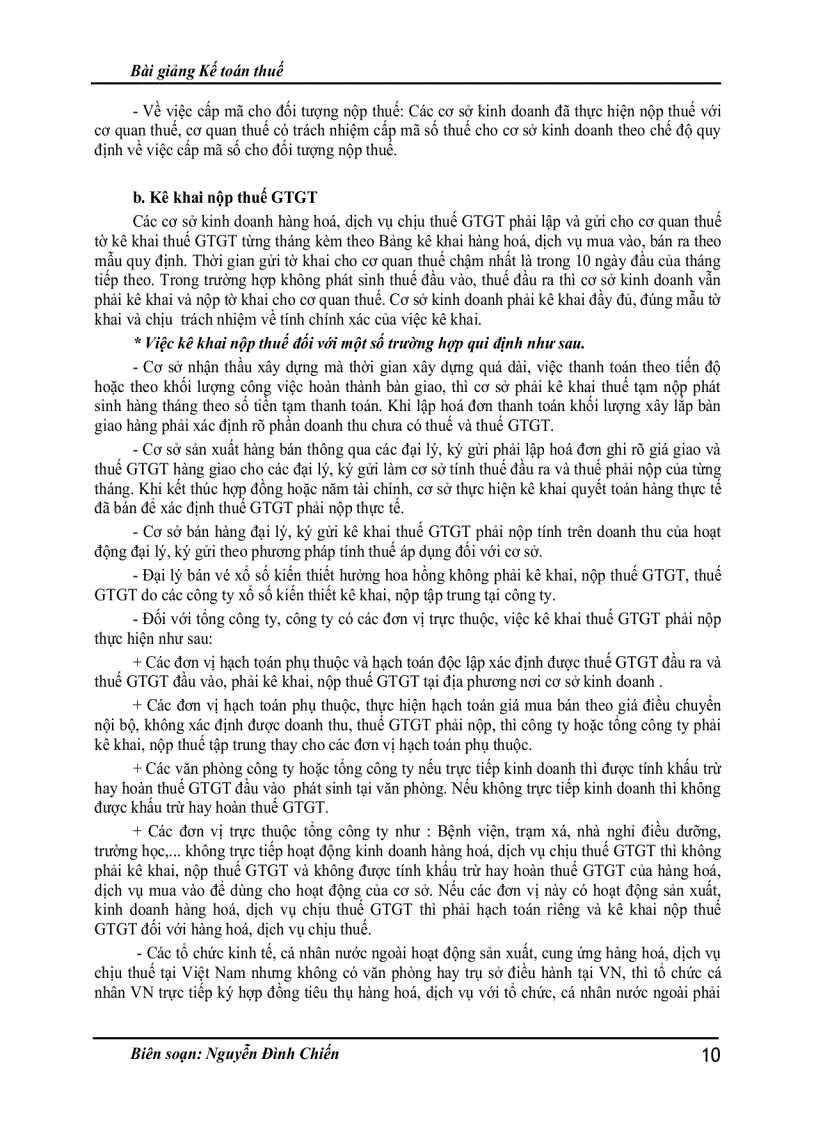 image for page Giáo trình kế toán thuế