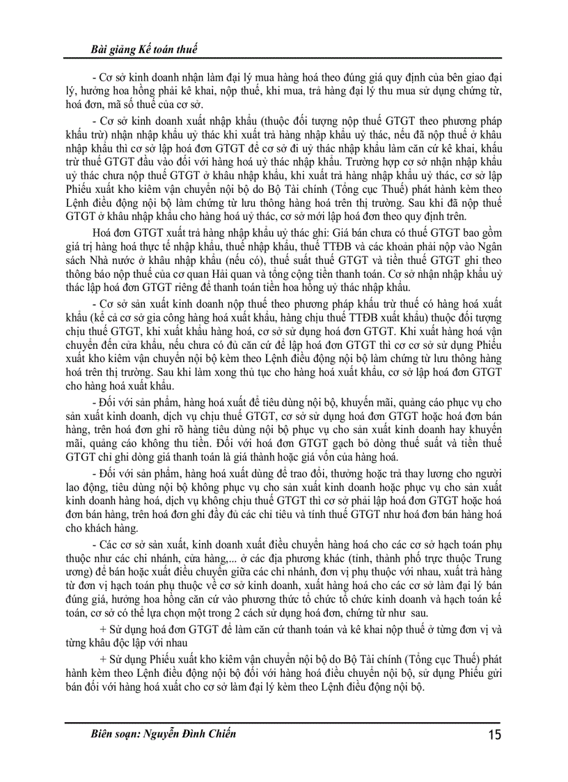 image for page Giáo trình kế toán thuế