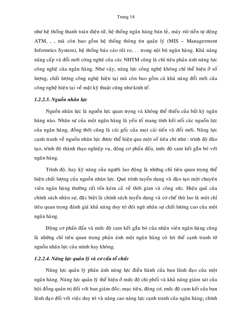 image for page Nâng cao năng lực cạnh tranh của NHTMCP Á Châu trong quá trình hội nhập quốc tế