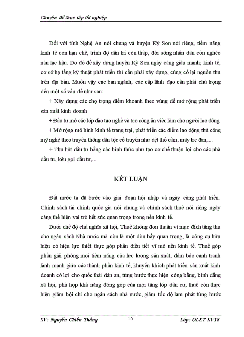 image for page Một số vấn đề Quản lý nguồn thu về thuế trên địa bàn huyện Kỳ Sơn hiện nay