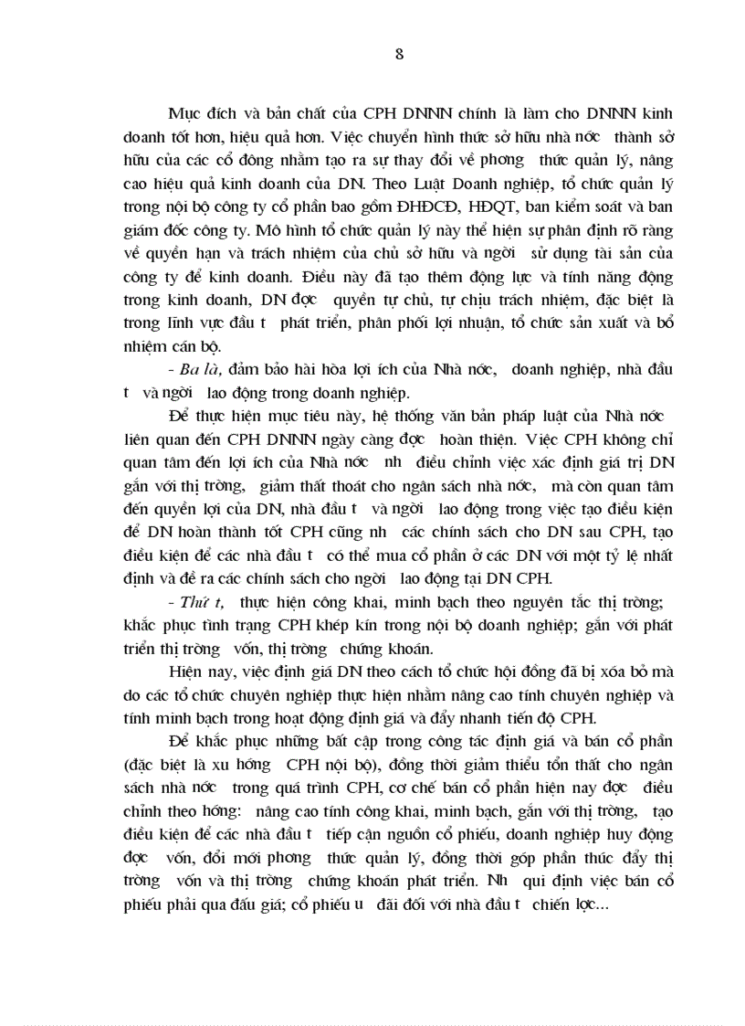 image for page Hoàn thiện qui định pháp luật về CPH DNNN từ thực tiễn ngành dược