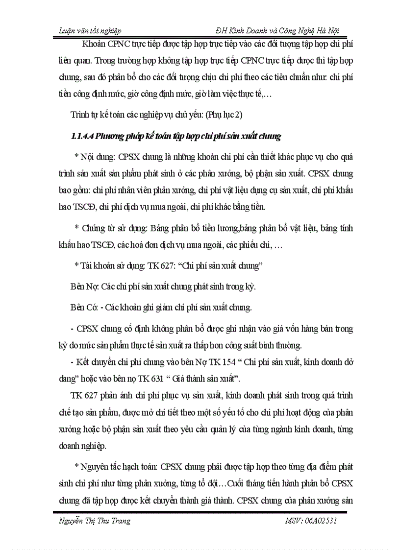 image for page Kế toán tập hợp chi phí sản xuất và tính giá thành sản phẩm tại Công ty CP Thiết bị bưu điện