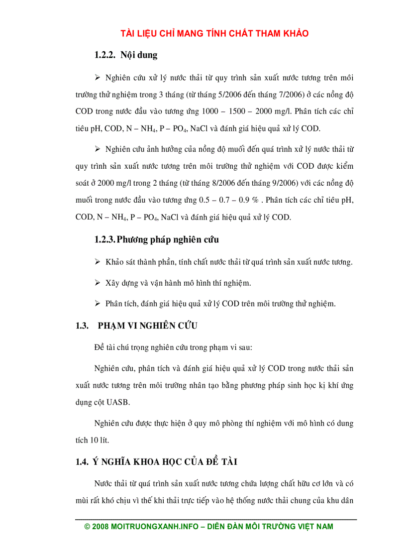 image for page Nghiên Cứu Ảnh Hưởng Của Nồng Độ Muối Đến Hiệu Quả Xử Lý Nước Thải Từ Quy Trình Sản Xuất Nước Tương Bằng Công Nghệ UASB