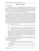 Xử lý nước thải Tinh bột mỳ