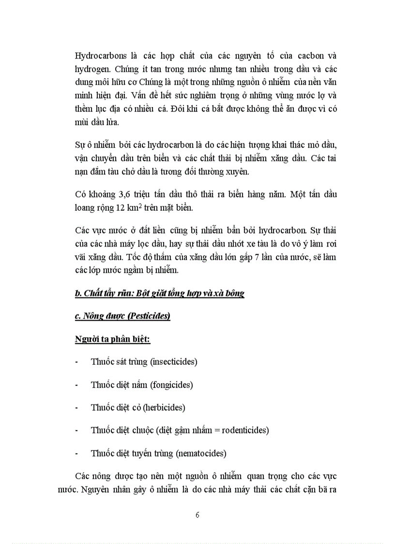 image for page Tìm hiểu về hiện tượng ô nhiễm nước