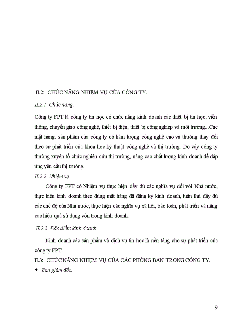 image for page Báo cáo thực tập tổng hợp tại Công ty phát triển đầu tư công nghệ FPT