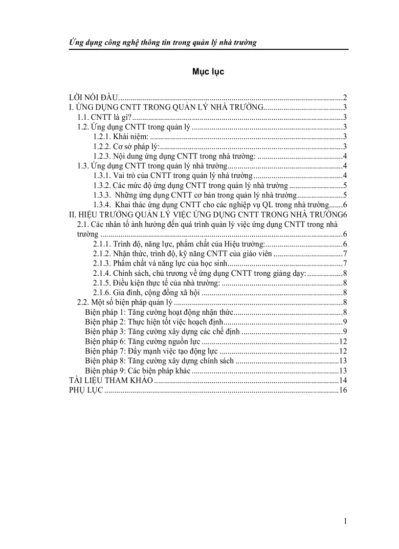 image for page Ứng dụng công nghệ thông tin trong quản lý nhà trường