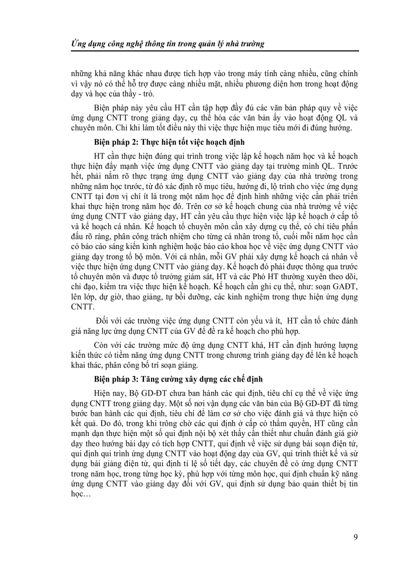 image for page Ứng dụng công nghệ thông tin trong quản lý nhà trường