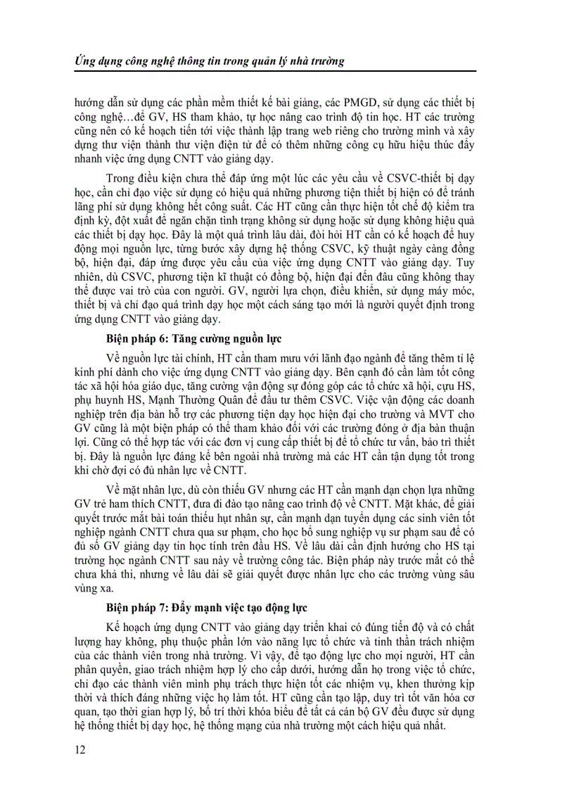 image for page Ứng dụng công nghệ thông tin trong quản lý nhà trường