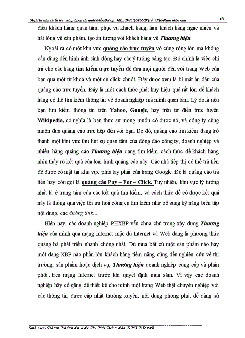 image for page Nghiên cứu chiến lược xây dựng và phát triển thương hiệu Doanh nghiệp Phát hành Xuất bản phẩm ở Việt Nam hiện nay