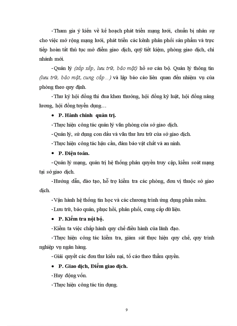 image for page Báo cáo thực tập Tại Sở Giao dịch ngân hàng NHĐT PT BIDV Việt Nam