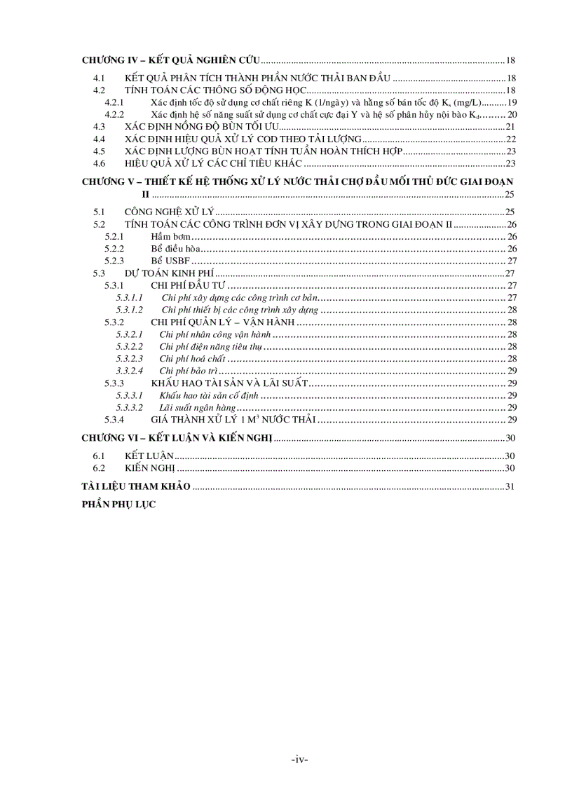 image for page Xử lý nước thải chợ dùng bể USBF