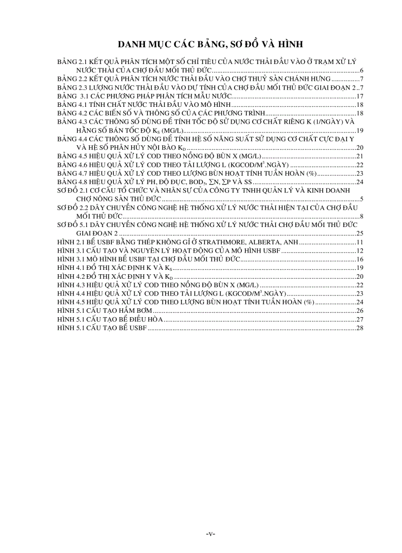 image for page Xử lý nước thải chợ dùng bể USBF