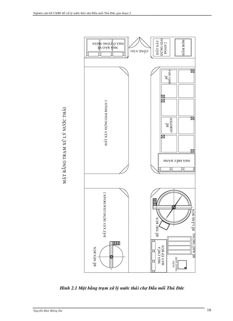 image for page Xử lý nước thải chợ dùng bể USBF