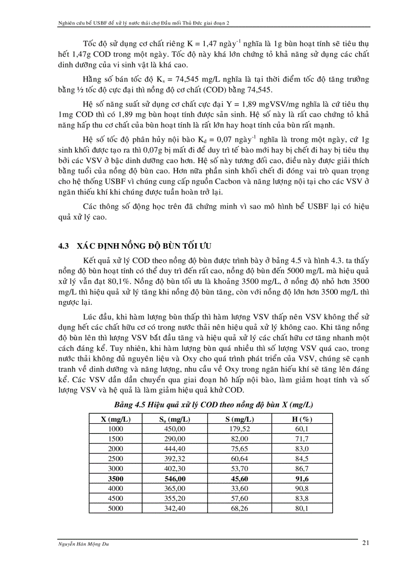 image for page Xử lý nước thải chợ dùng bể USBF