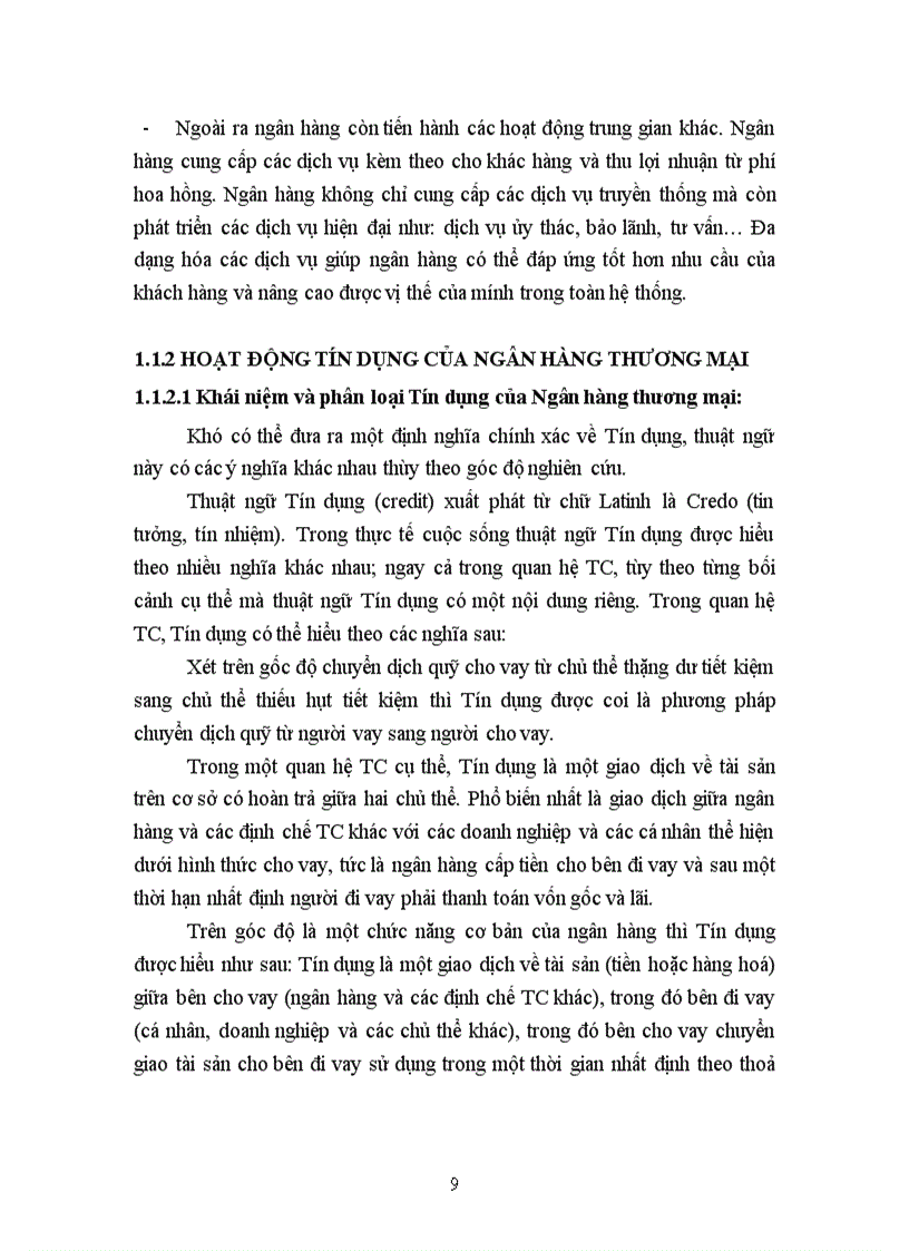 image for page Giải pháp nâng cao chất lượng Tín dụng trung dài hạn tại Sở Giao dịch 1 ngân hàng NHĐT PT BIDV VN