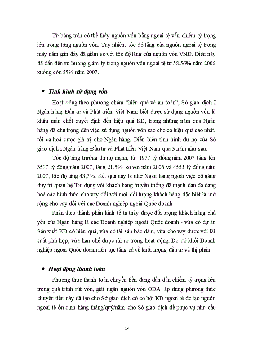 image for page Giải pháp nâng cao chất lượng Tín dụng trung dài hạn tại Sở Giao dịch 1 ngân hàng NHĐT PT BIDV VN