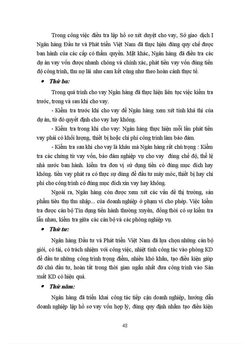 image for page Giải pháp nâng cao chất lượng Tín dụng trung dài hạn tại Sở Giao dịch 1 ngân hàng NHĐT PT BIDV VN