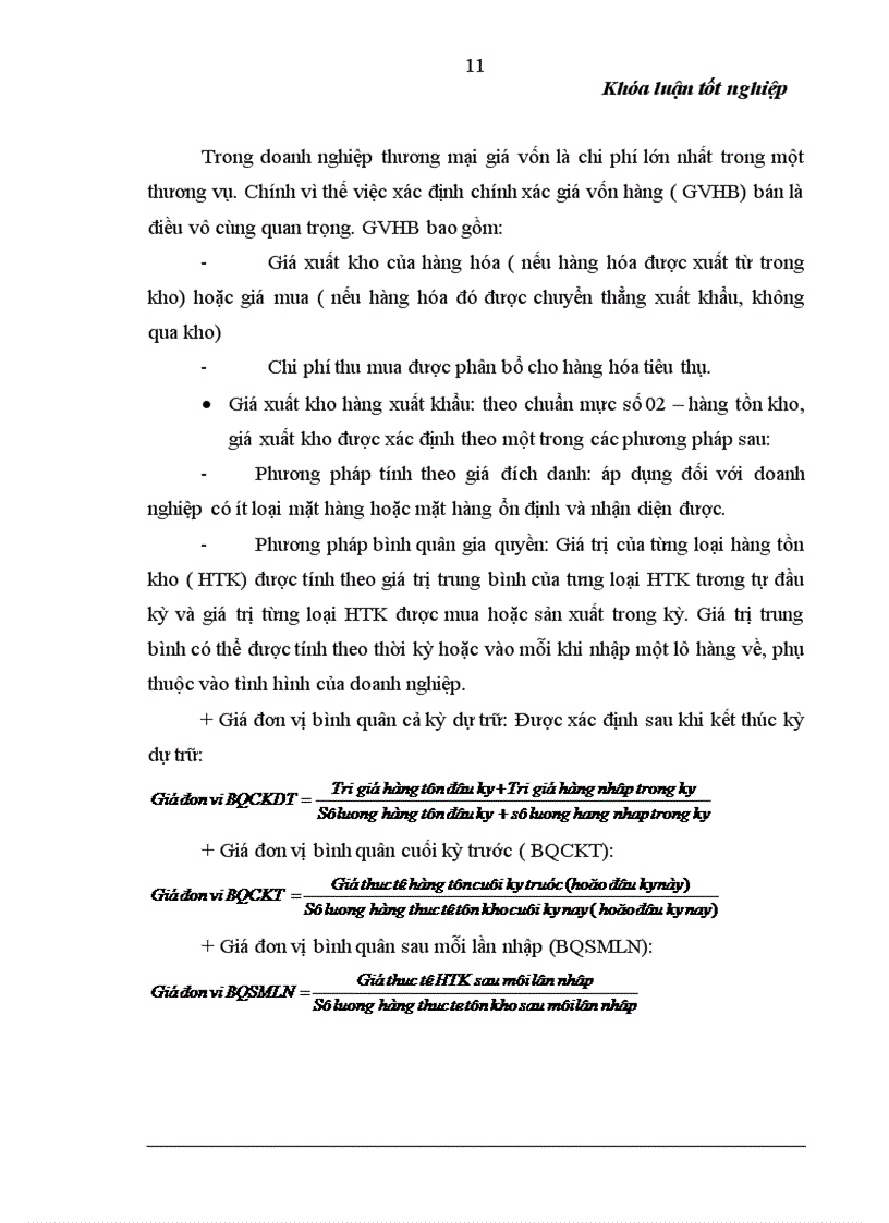 image for page Kế toán lưu chuyển hàng xuất khẩu và xác đinh kết quả tại Công ty XNK nông lâm sản và vật tư nông nghiệp