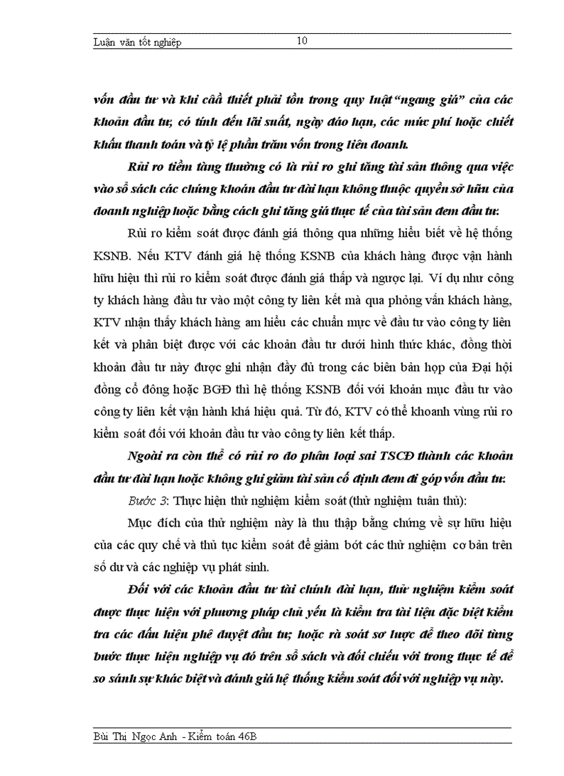 image for page Hoàn thiện quy trình kiểm toán các khoản đầu tư tài chính dài hạn do Công ty AASC thực hiện