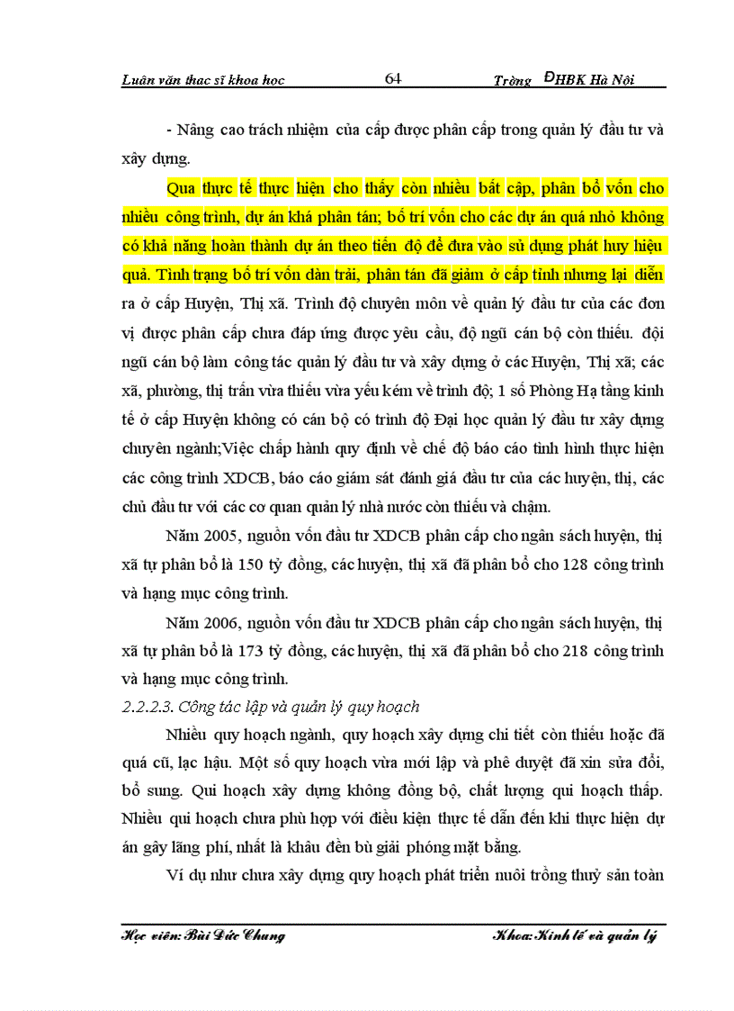 image for page Thực trạng và giải pháp hoàn thiện quản lý các dự án đầu tư phát triển sử dụng vốn ngân sách trên địa bàn tỉnh Ninh Bình lt ThS gt