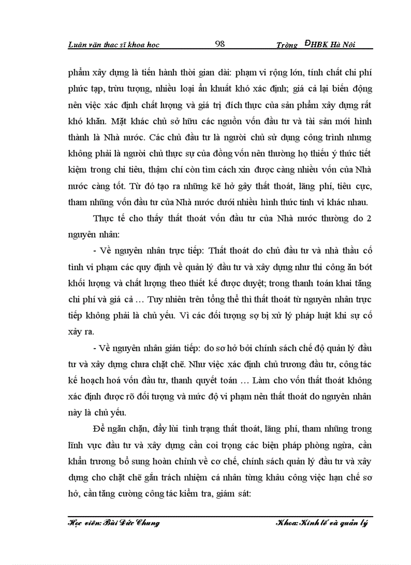 image for page Thực trạng và giải pháp hoàn thiện quản lý các dự án đầu tư phát triển sử dụng vốn ngân sách trên địa bàn tỉnh Ninh Bình lt ThS gt