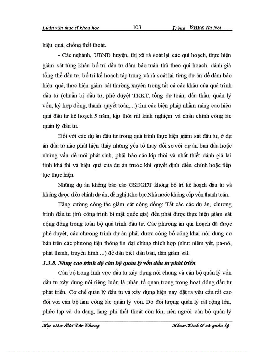 image for page Thực trạng và giải pháp hoàn thiện quản lý các dự án đầu tư phát triển sử dụng vốn ngân sách trên địa bàn tỉnh Ninh Bình lt ThS gt