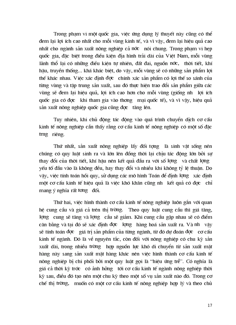 image for page Định hướng và những giải pháp chủ yếu nhằm thúc đẩy quá trình chuyển dịch cơ cấu kinh tế ngành nông nghiệp ở Việt Nam
