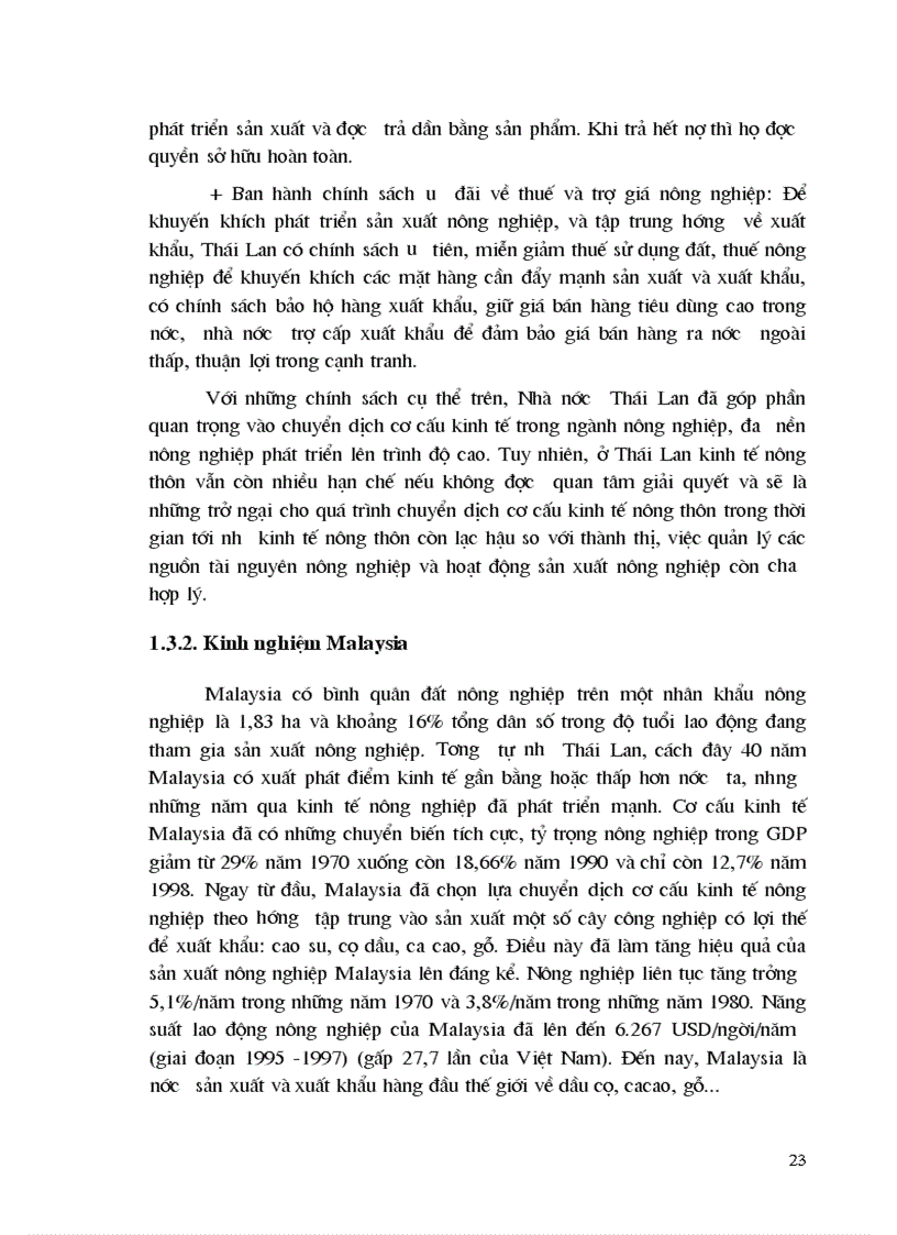 image for page Định hướng và những giải pháp chủ yếu nhằm thúc đẩy quá trình chuyển dịch cơ cấu kinh tế ngành nông nghiệp ở Việt Nam