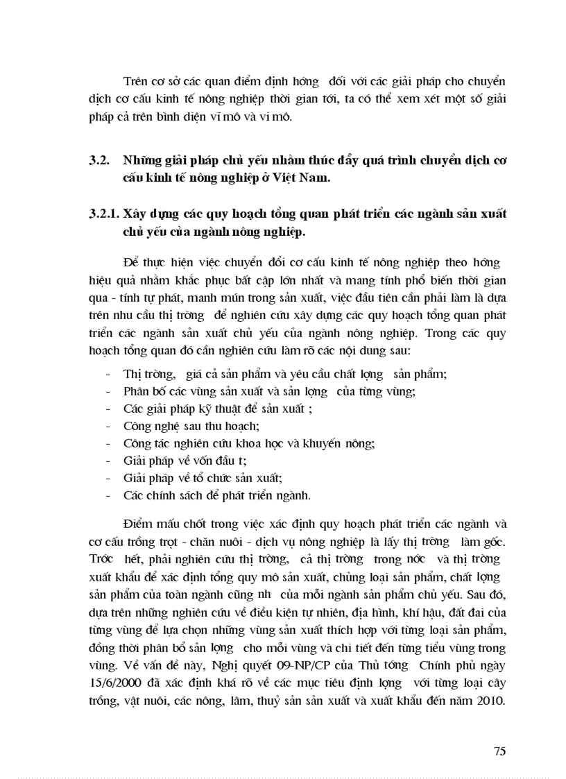 image for page Định hướng và những giải pháp chủ yếu nhằm thúc đẩy quá trình chuyển dịch cơ cấu kinh tế ngành nông nghiệp ở Việt Nam