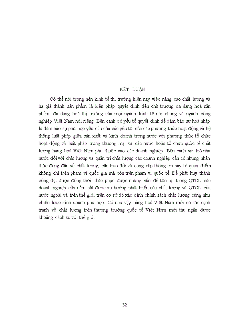 image for page Quản trị chất lượng trong các doanh nghiệp sản xuất thực phẩm ở Việt Nam