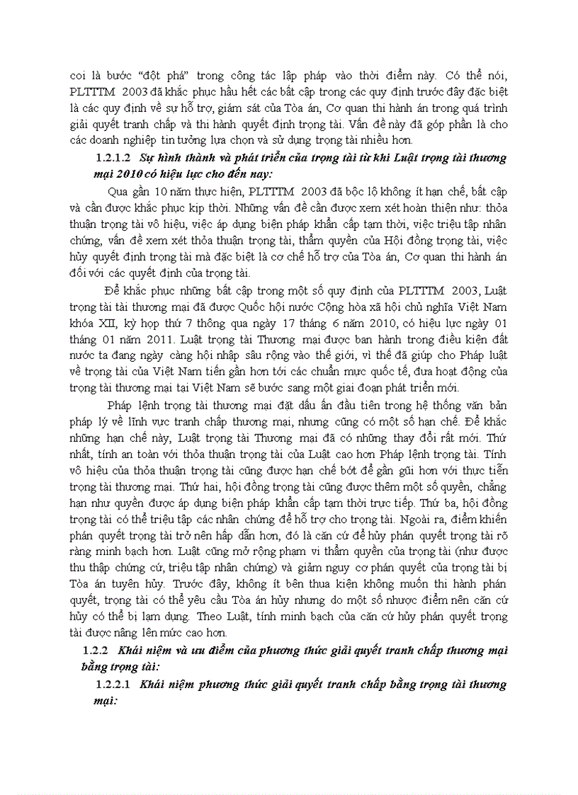 image for page Chương 1 luận văn Một số vấn đề lý luận và thực tiễn về hỗ trợ tư pháp đối với hoạt động của trọng tài thương mại