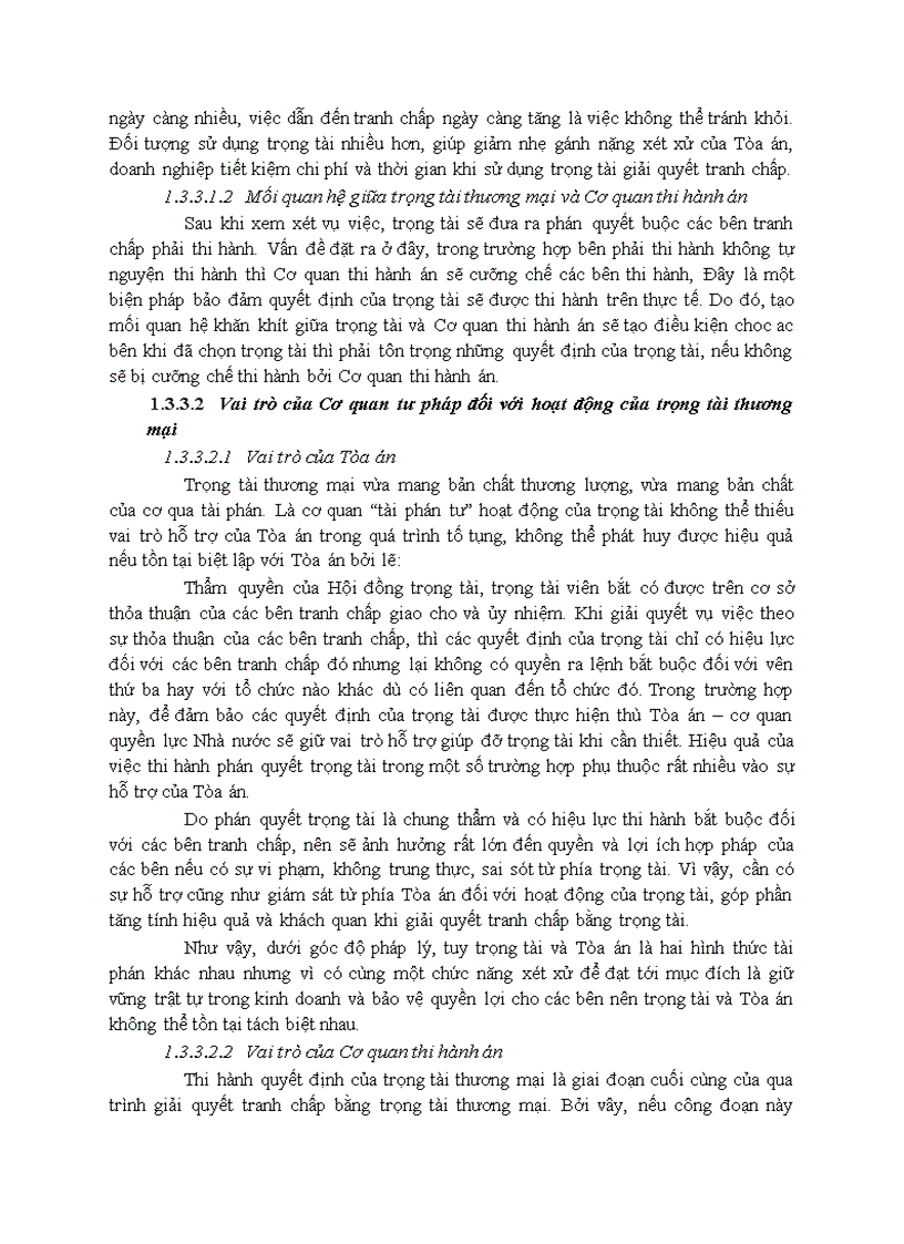 image for page Chương 1 luận văn Một số vấn đề lý luận và thực tiễn về hỗ trợ tư pháp đối với hoạt động của trọng tài thương mại