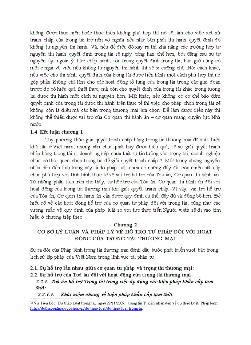 image for page Chương 1 luận văn Một số vấn đề lý luận và thực tiễn về hỗ trợ tư pháp đối với hoạt động của trọng tài thương mại