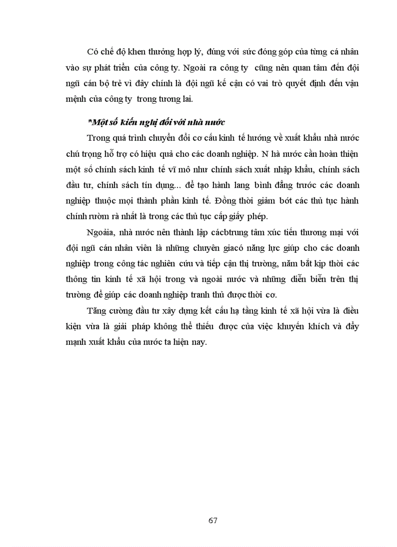 image for page 1số giải pháp nhằm nâng cao chất lượng quản trị hoạt động xuất khẩu của Công ty XNK với Lào VILEXIM