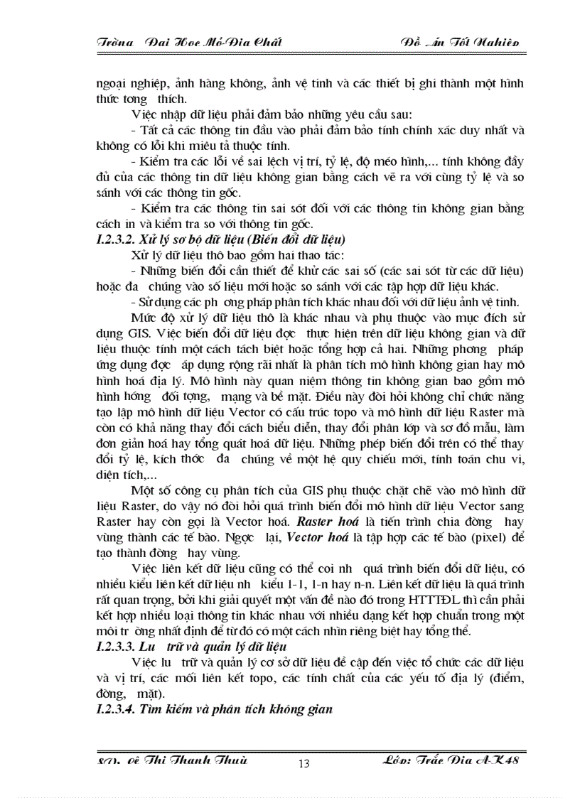 image for page Xây dựng cơ sở dữ liệu địa hình phục vụ quản lý đất đai của tỉnh Thái Nguyên bằng phần mềm ArcGIS