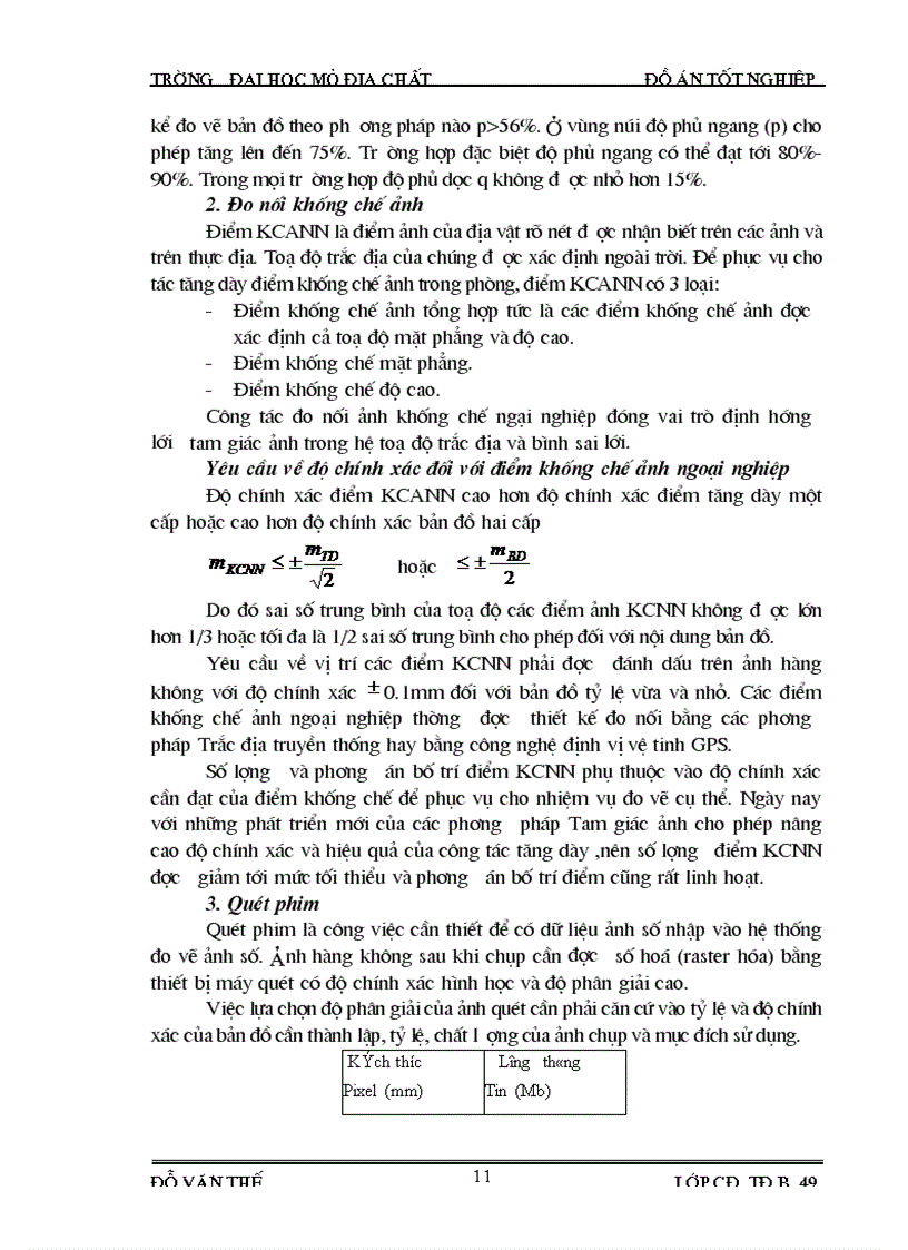 image for page Thành lập bình đồ ảnh vùng đồi núi và công tác đoán đọc điều vẽ