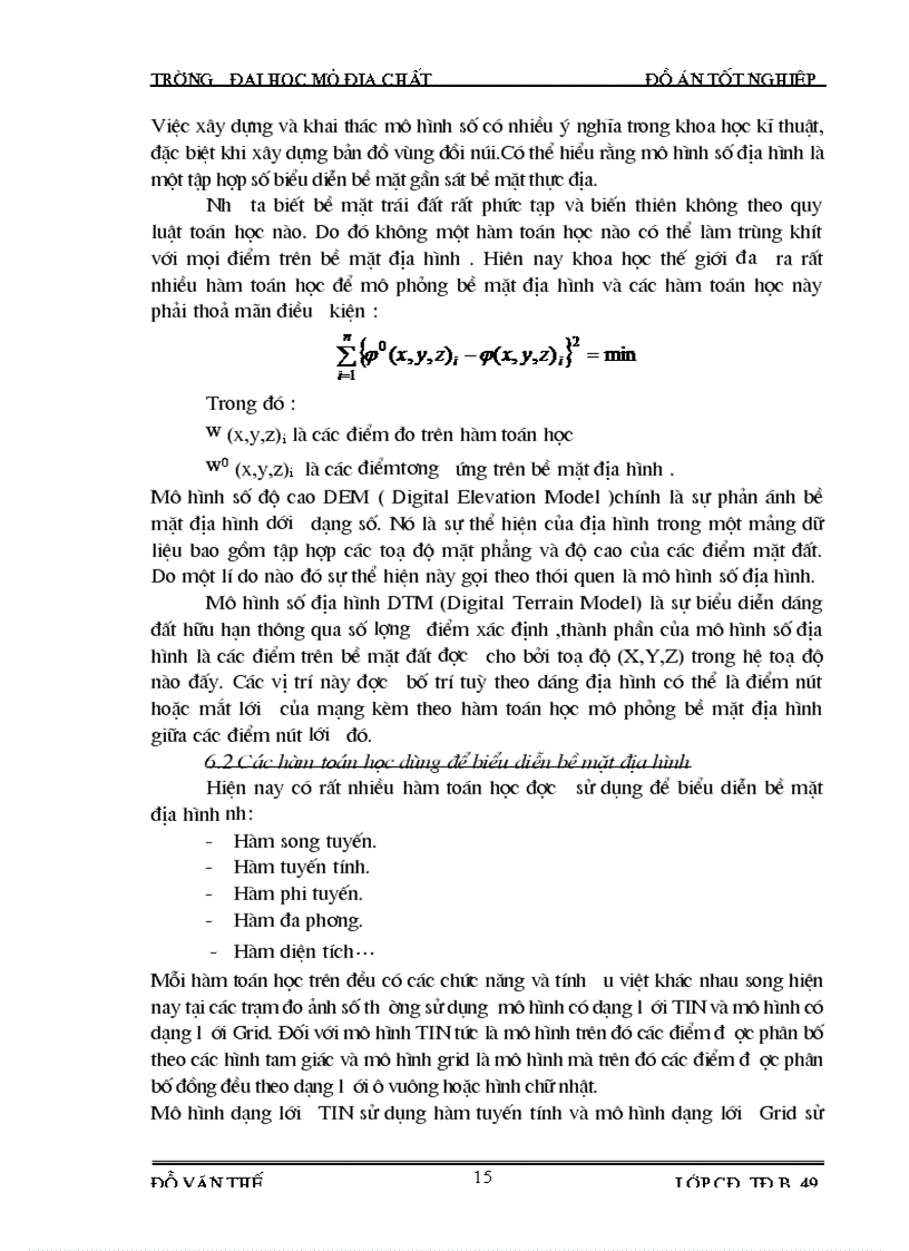 image for page Thành lập bình đồ ảnh vùng đồi núi và công tác đoán đọc điều vẽ