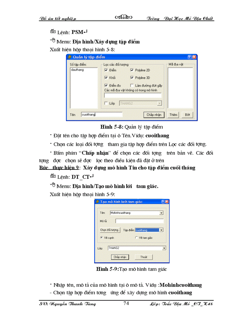 image for page Ứng dụng phần mềm Topo HsMo trong công tác thành lập bản đồ và tính khối lượng khai thác mỏ