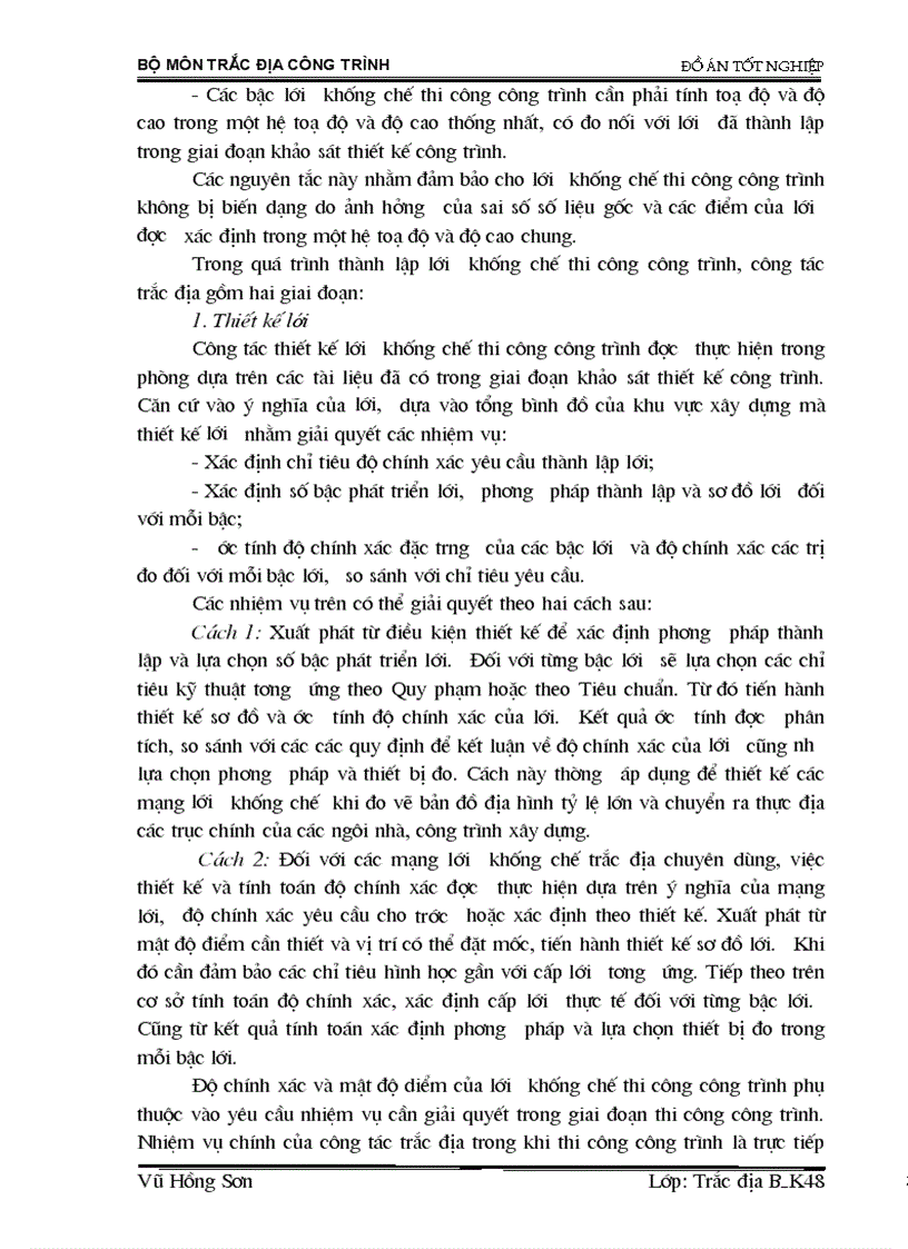 image for page Thành lập lưới khống chế thi công trong xây dựng công trình công nghiệp