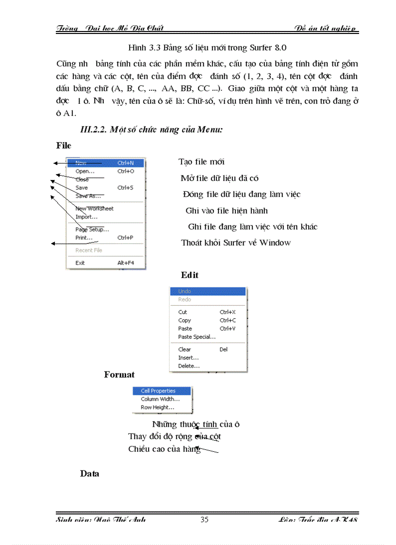 image for page Ứng dụng phần mềm Surfer trong công tác vẽ đường bình độ thành lập bản đồ địa hình