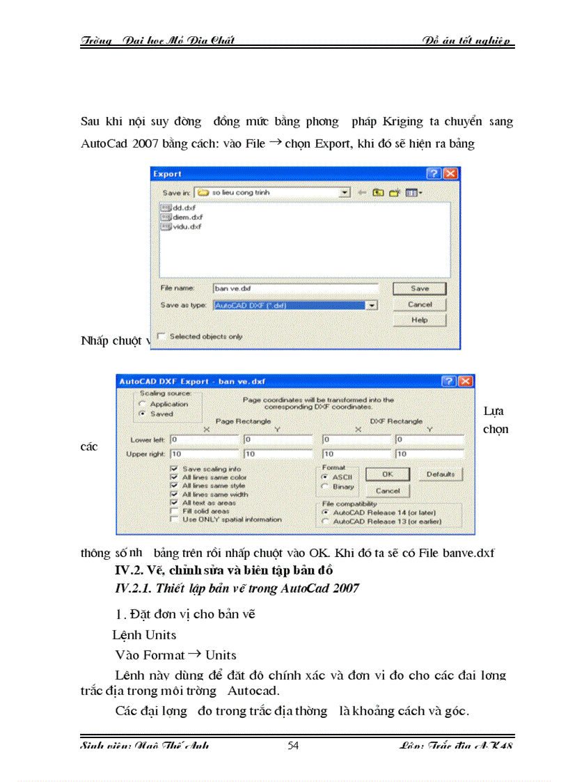 image for page Ứng dụng phần mềm Surfer trong công tác vẽ đường bình độ thành lập bản đồ địa hình