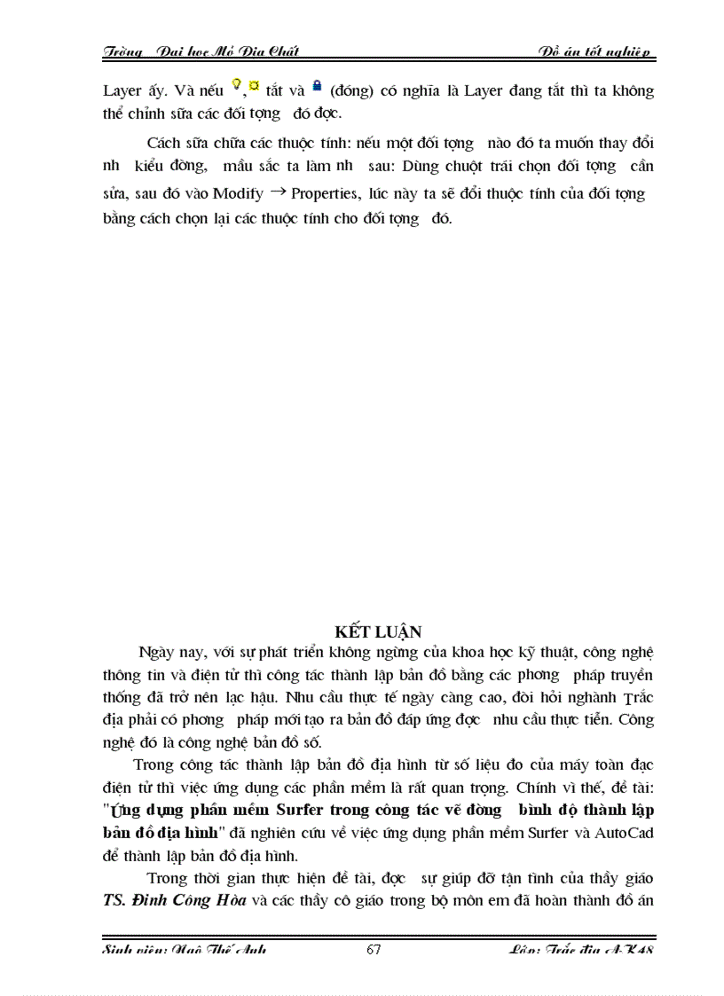 image for page Ứng dụng phần mềm Surfer trong công tác vẽ đường bình độ thành lập bản đồ địa hình