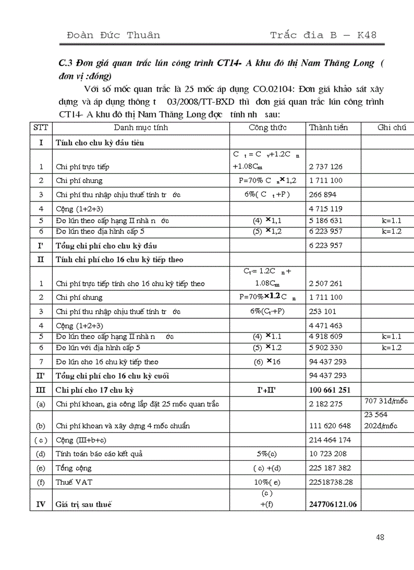 image for page Thiết kế kỹ thuật và lập dự toán quan trắc lún chung cư cao tầng CT14 A khu đô thị Nam Thăng Long