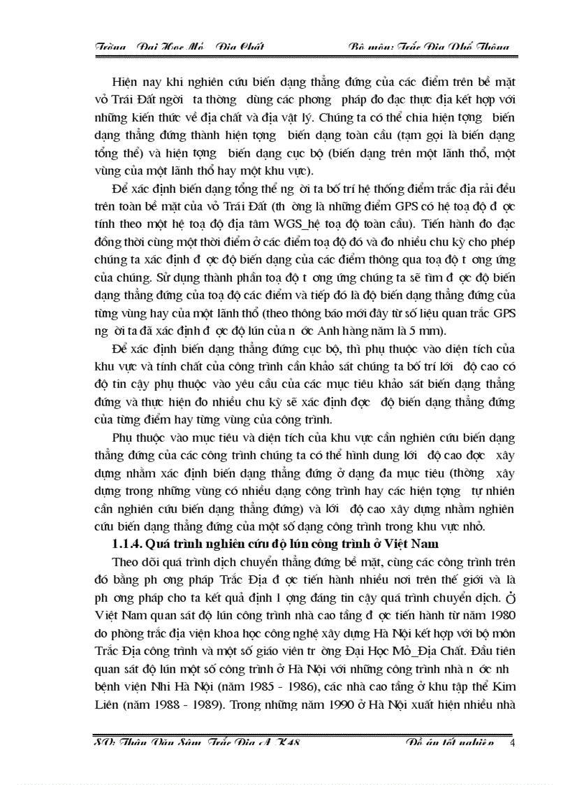 image for page Phân tích khả năng ứng dụng của phương pháp Martuszewicz trong đánh giá độ ổn định các mốc đo lún công trình