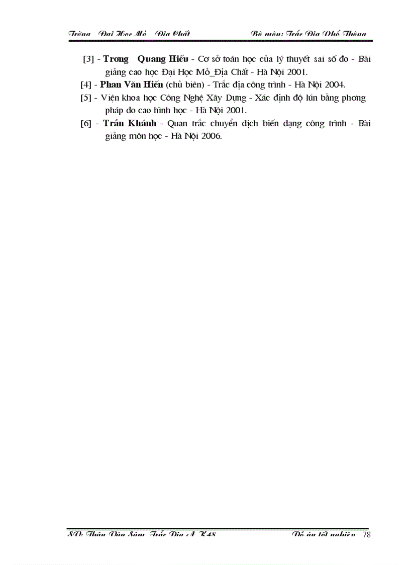 image for page Phân tích khả năng ứng dụng của phương pháp Martuszewicz trong đánh giá độ ổn định các mốc đo lún công trình