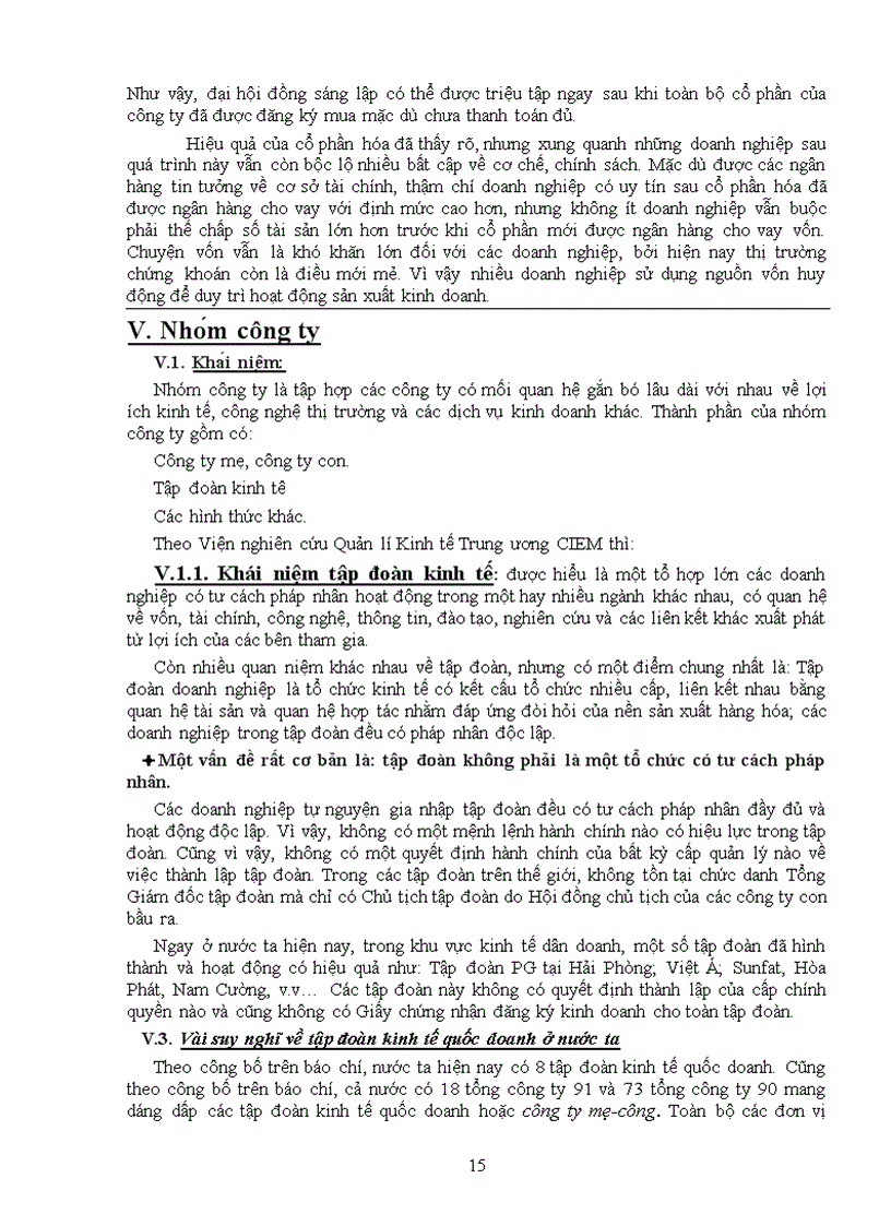 image for page Tiê u luâ n ca c loa i hi nh doanh nghiê p ta i VN